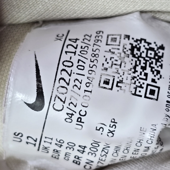 Nike Air Zoom Vapor Pro Mens 12 White Shoe Sneaker CZ0220-124 Court Lace Up Low main image 10